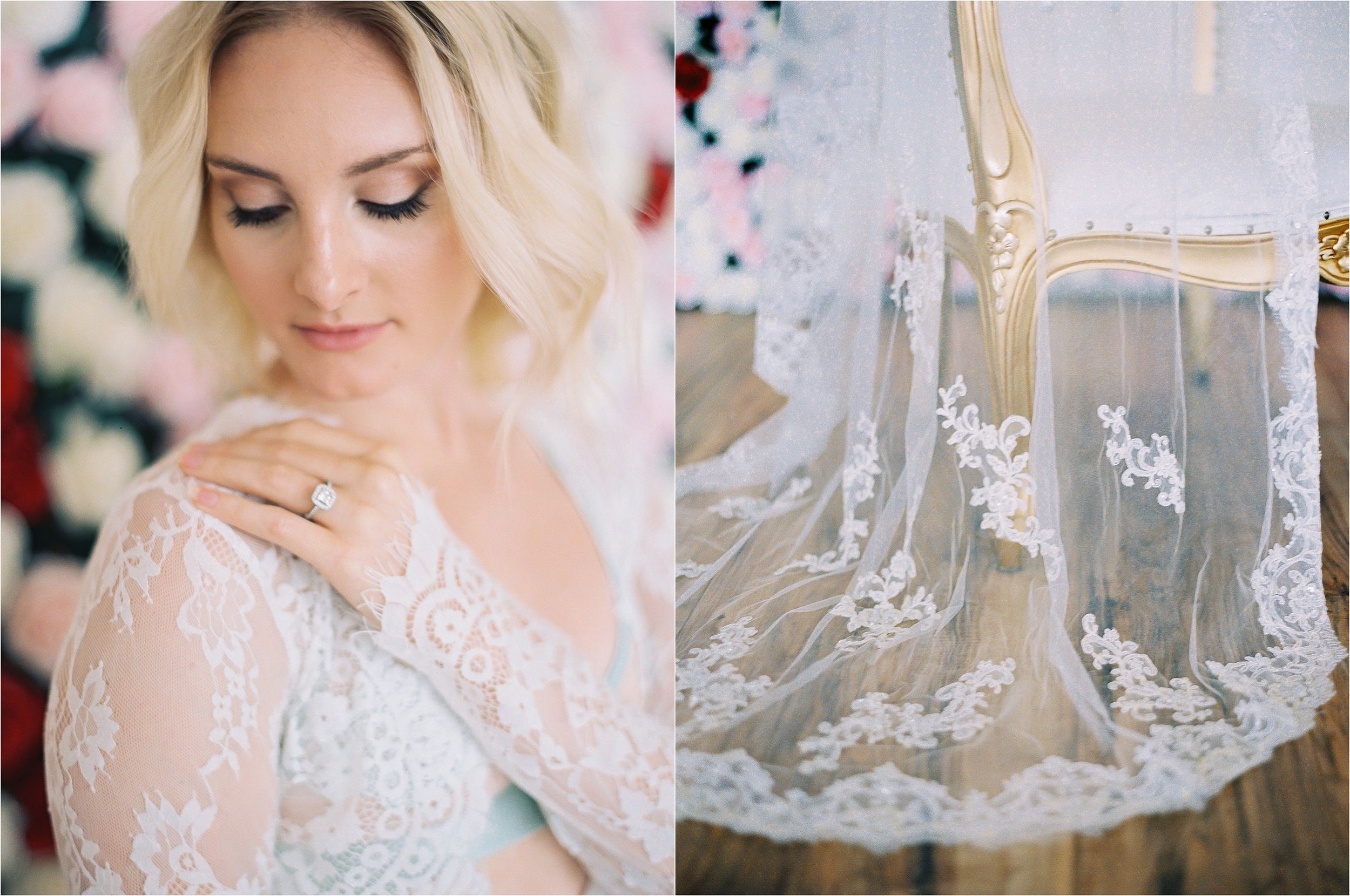 Los Angeles Bridal Boudoir Ring Detail Photo